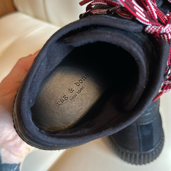 Rag & Bone Army Lace Up Low Top Hikers - Picture 5 of 10